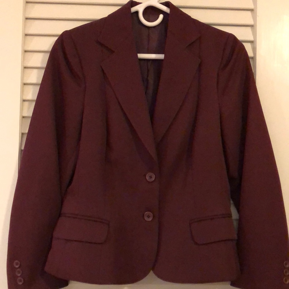 Cranberry blazer, sz 5/6, fully lined